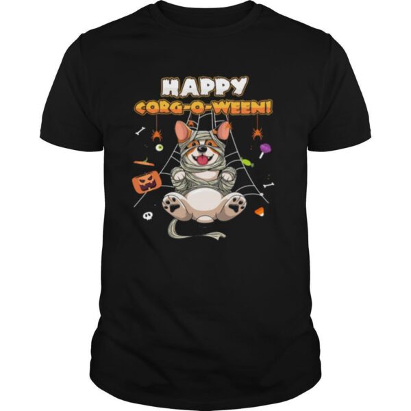TshirtStation Happy Corgoween Happy Corgi Halloween Shirt