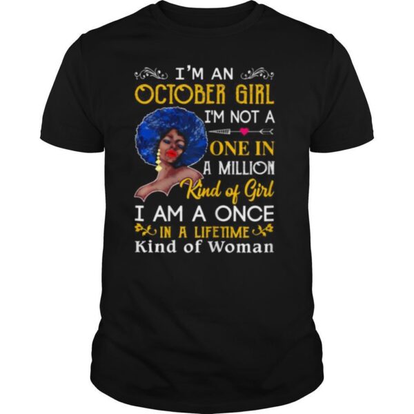 TshirtStation Black October Birthday Gifts Ie M A Leo Queen Virgo Shirt