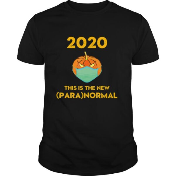 TshirtStation The New Paranormal Social Distancing Halloween Pumpkin Shirt