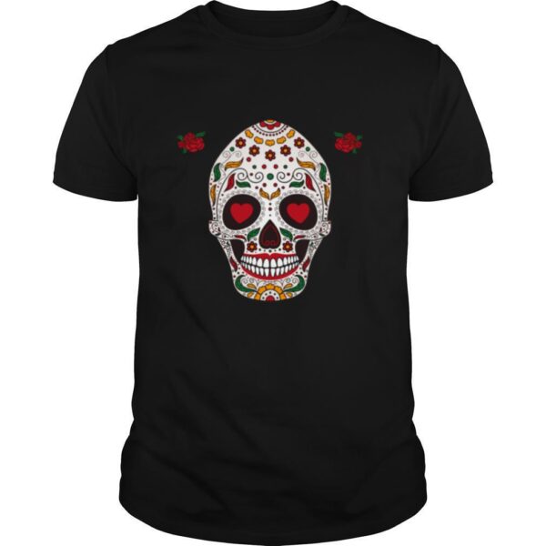 TshirtStation Sugar Skull The Mexican Dia De Muertos Day Of The Dead Shirt