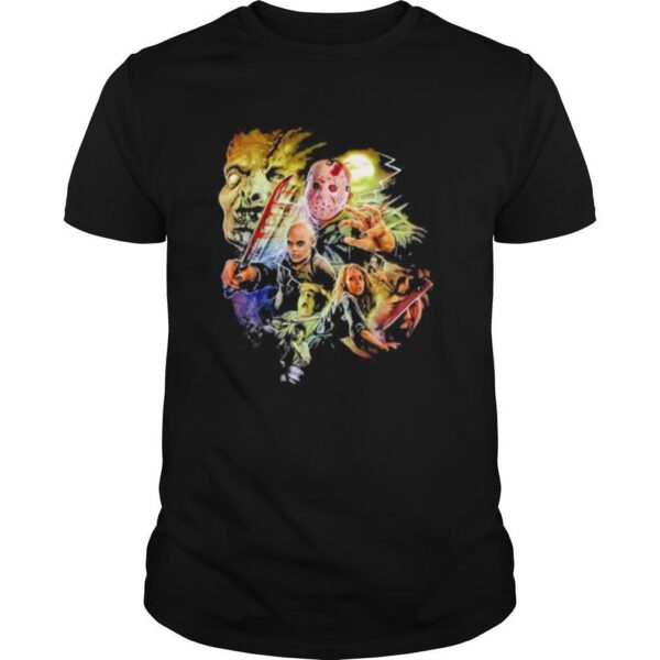 TshirtStation Happy Halloween Jason Voorhees And Children Shirt