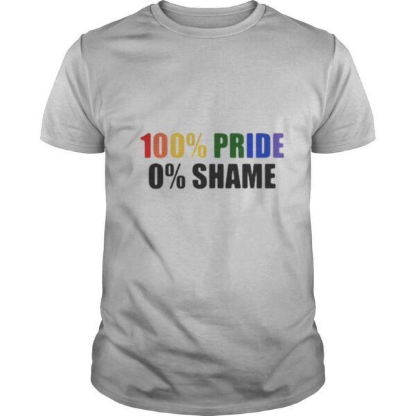 TshirtStation Lgbt Rainbow Ride Shame Shirt