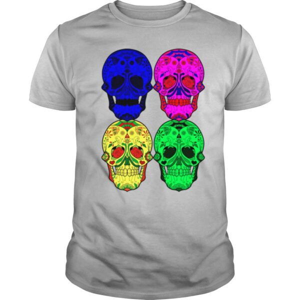 TshirtStation Skulls Dia De Muertos Day Of The Dead In Mexican Shirt