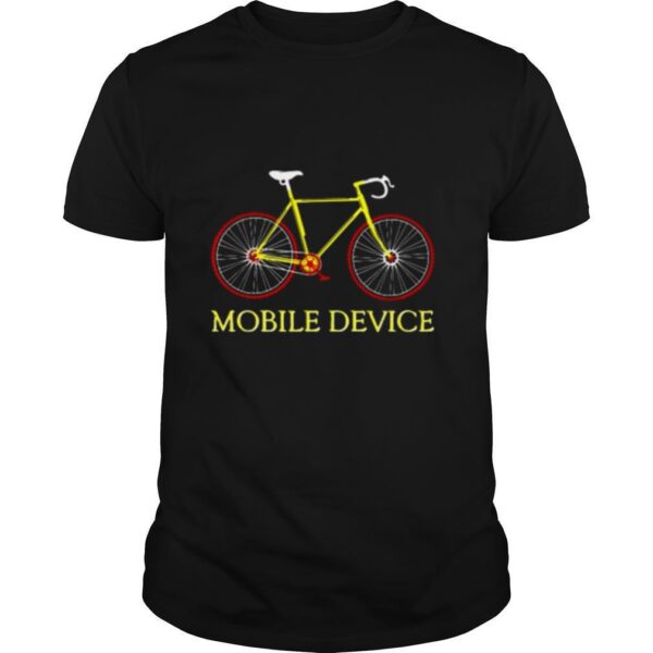 TshirtStation Bicycle Mobile Device Shirt
