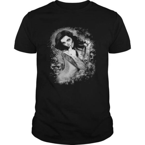 TshirtStation Girl Skull Day Of The Dead Shirt