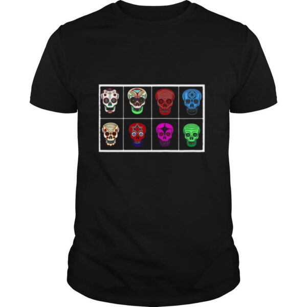 TshirtStation Skull Day Of The Dead Muertos Shirt
