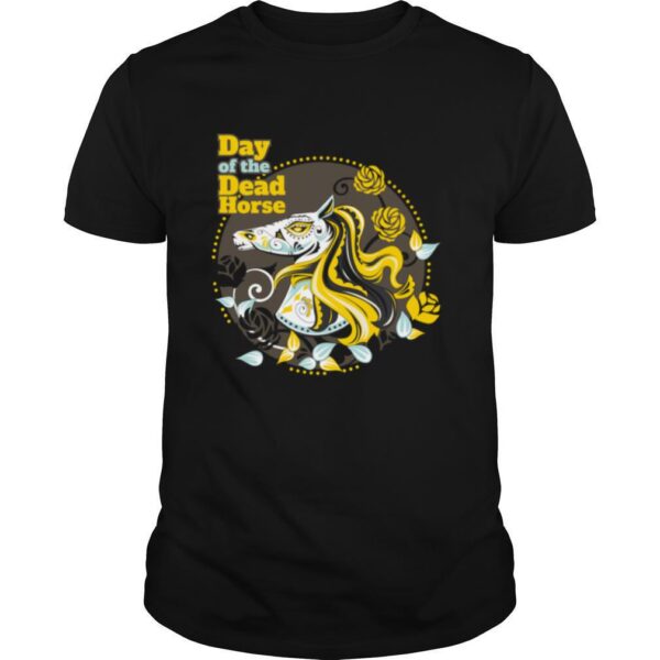 TshirtStation Day Of The Dead Horse Sugar Skull Shirt