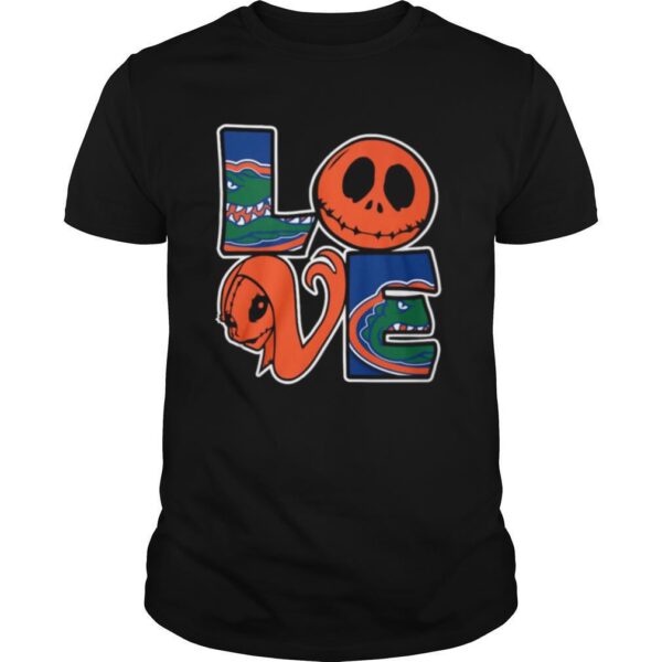 TshirtStation Jack Skellington And Sally Love Florida Gators Shirt