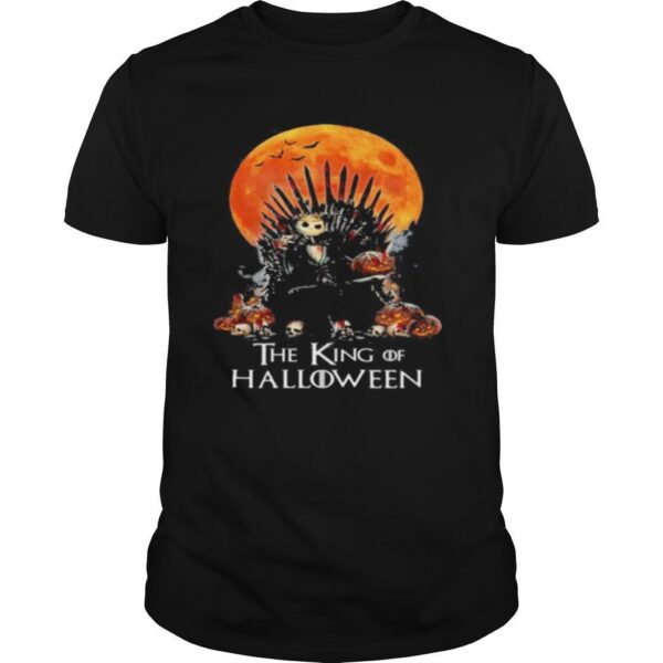 TshirtStation Jack Skellington The King Of Halloween Moon Shirt