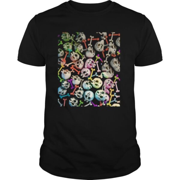 TshirtStation Skulls Cute Girly Color Skeleton Day Of Dead Shirt