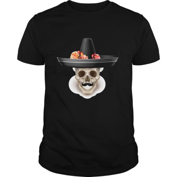 TshirtStation Skull Simple Gentlemen Day Of The Dead Shirt