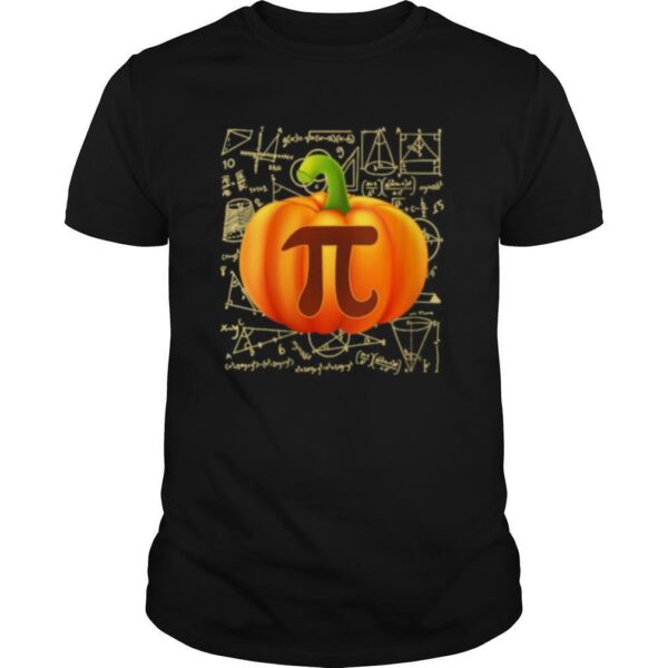 TshirtStation Pumpkin Pie Shirt Funny Halloween Thanksgiving Pi Day Shirt