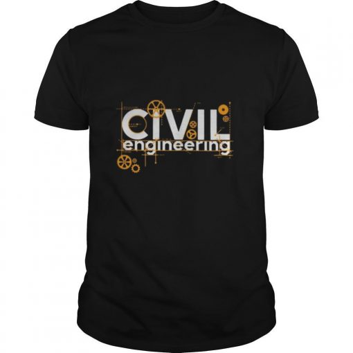 TshirtStation Civil Engineering Vintage Shirt X