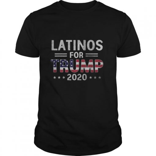 TshirtStation Latinos For Trump Election Slogan Funny Vintage Shirt X