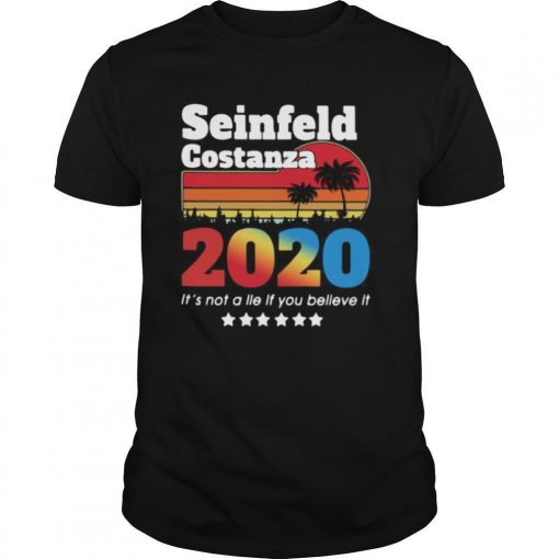 TshirtStation Seinfeld Costanza Ite S Not A Lie If You Believe It Vintage Shirt X