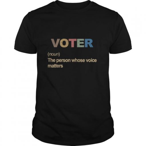 TshirtStation Vote Funny Definition Of Voter Vintage Design Shirt X