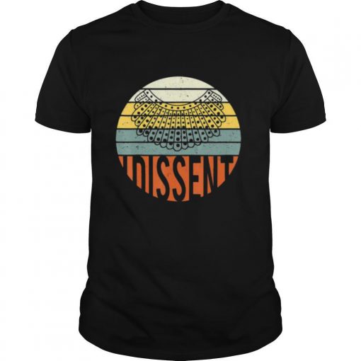 TshirtStation Good I Dissent Quote Vintage Rbg Shirt X