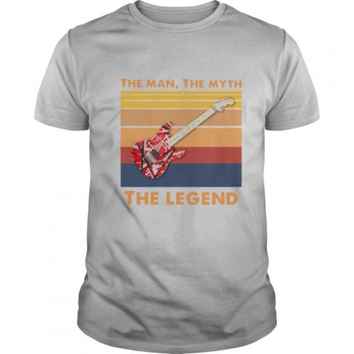 TshirtStation Guitar The Man The Myth The Legend Vintage Shirt X