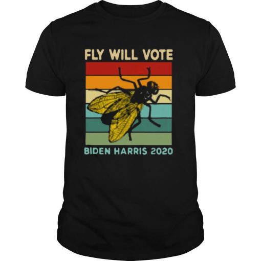 TshirtStation Fly Will Vote Biden Harris Vintage Shirt X
