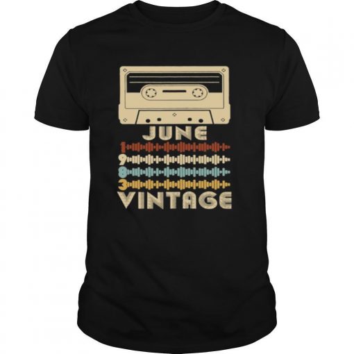TshirtStation Vintage Retro Music June Th Shirt X