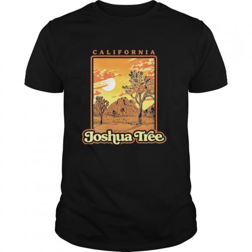 TshirtStation Joshua Tree National Park Vintage Wpa Poster Style Shirt X