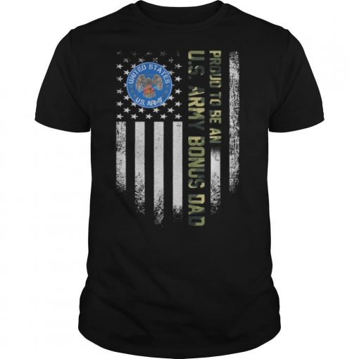 Proud To Be An Us Army Bonus Dad Vintage American Flag Shirt0 510x510 1