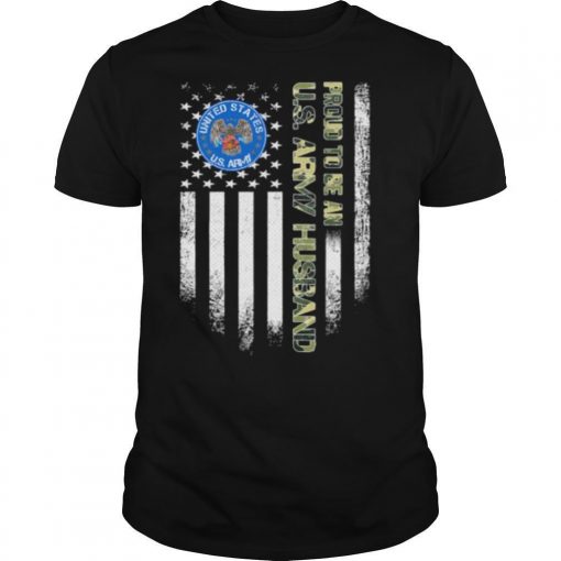 Proud To Be An Us Army Husband Vintage American Flag Shirt0 510x510 1