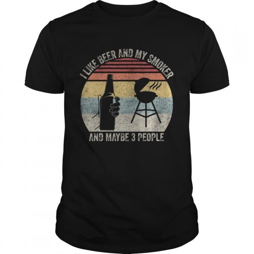 Vintage Retro I Like Beermy Smokermaybe 3 People Bbq Unisex 510x510 1
