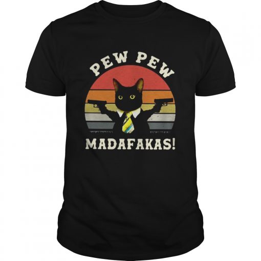 Black Cat Pew Pew Madafakas Vintage Unisex 510x510 1