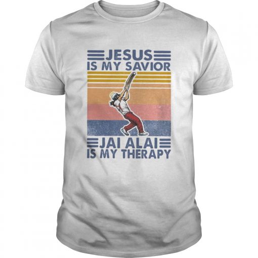 Jesus Is My Savior Jai Alai Is My Therapy Vintage Retro Unisex 510x510 1