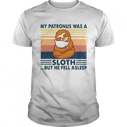 Sloth My Patronus Was A Sloth But He Fell Asleep Vintage Unisex 510x510 1