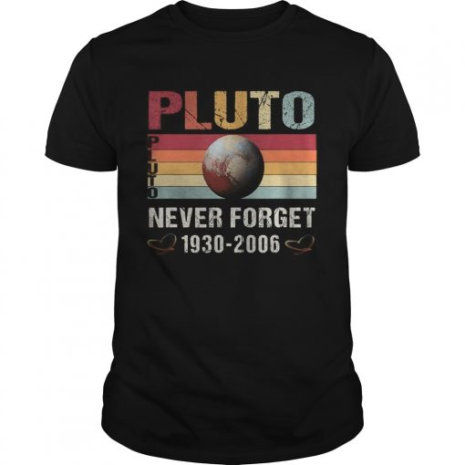 Pluto Never Forget Retro Vintage Unisex 510x510 1