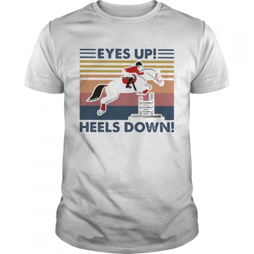 Eyes Up Heels Down Horse Racing Vintage Retro Unisex 510x510 1