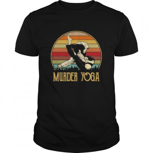 Taekwondo Murder Yoga Vintage Retro Black Unisex 510x510 1