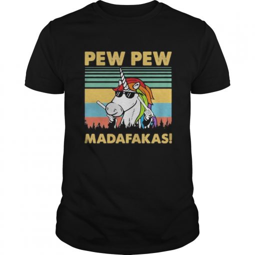 Unicorn Pew Pew Madafakas Vintage Retro 2020 Unisex 510x510 1