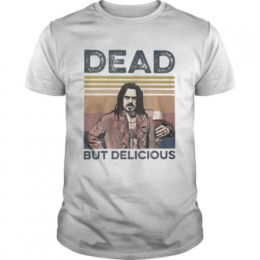 Jemaine Clement Drink Wine Dead But Delicious Vintage Retro Unisex 510x510 1