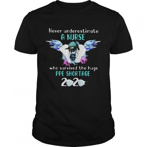 Never Underestimate A Nurse Who Survived The Huge Pipe Shortage 2020 Mask Covid19 Unisex 510x510 1