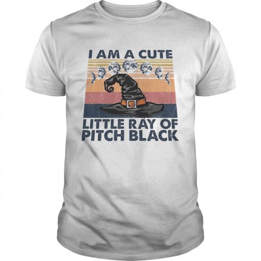 I Am A Cute Little Ray Of Pitch Black Vintage Retro Unisex 510x510 1