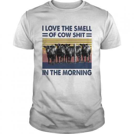 I Love The Smell Of Cow Shit In The Morning Vintage Retro Unisex 510x510 1