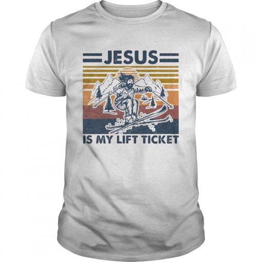 Jesus Is My Lift Ticket Vintage Retro Unisex 510x510 1
