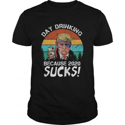 Day Drinking Because 2020 Sucks Donald Trump Sunglass American Independence Day Vintage Retro Unisex 510x510 1