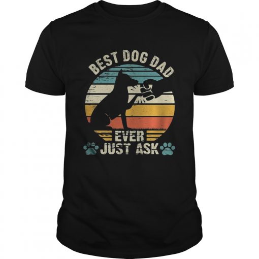 Best Dog Dad Ever Just Ask Vintage Retro Unisex 510x510 1