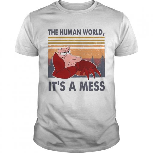 The Human World Its A Mess Vintage Unisex 1 510x510 1