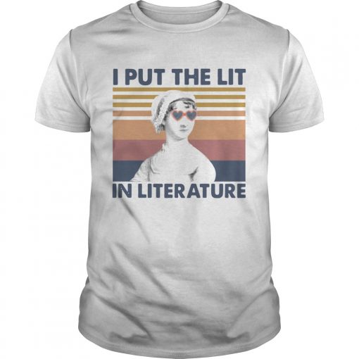 Jane Austen I Put The Lit In Literature Vintage Unisex 510x510 1