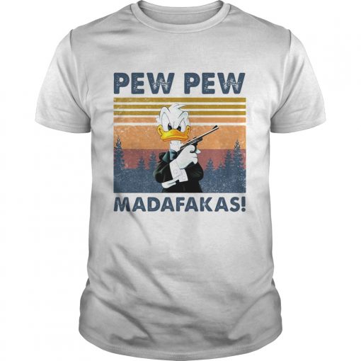 Donald Duck Pew Pew Madafakas Vintage Retro Unisex 510x510 1
