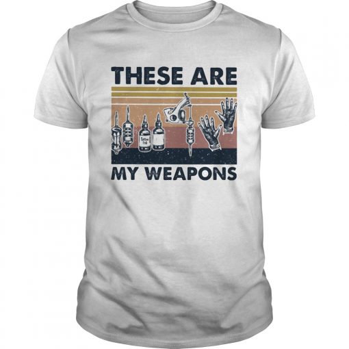 These Are My Weapons Glove Tatoo Tools Vintage Retro Unisex 510x510 1