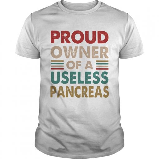 Proud Owner Of A Useless Pancreas Vintage Black Unisex 510x510 1