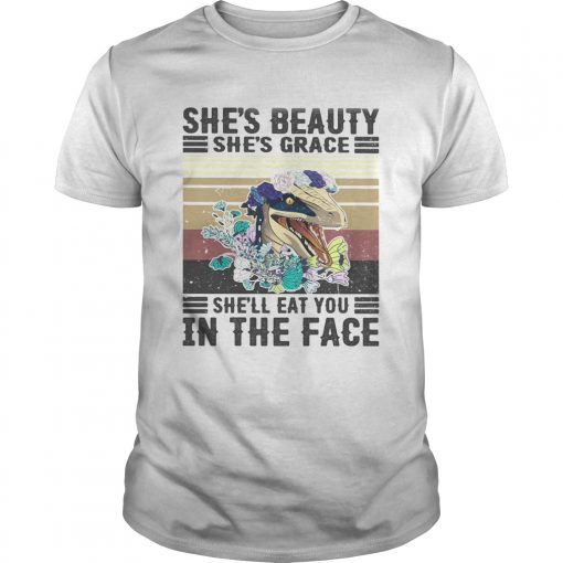 Shes Beauty Shell Eat You In The Face Vintage Retro Unisex 510x510 1