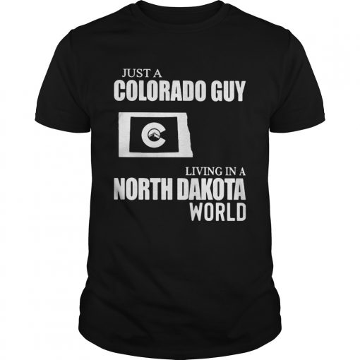 Just A Colorado Guy Living In A North Dakota World Map Unisex 510x510 1