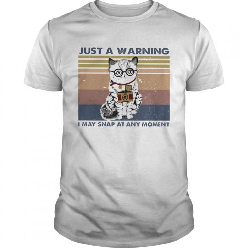 Cat Just A Warning I May Snap At Any Moment Vintage Retro Unisex 510x510 1